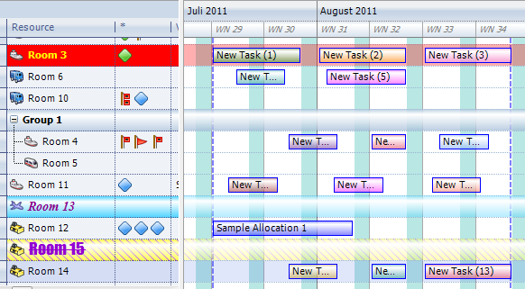 KS-Gantt Control in ResourcePlan Type